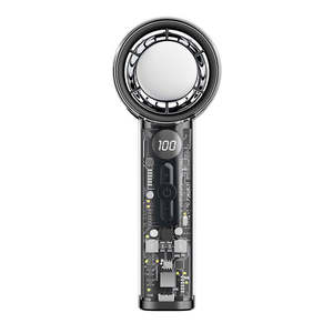 Nouveau ventilateur de refroidissement portable USB transparent ZD-X05, mini, haute vitesse, turbo, 5V, réfrigération semi-conductrice, batterie rechargeable - Product Image 3