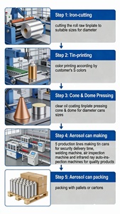 Fabricant de boîtes aérosols en métal vides, personnalisables, rechargeables, avec laque, pour <span class=keywords><strong>nettoyant</strong></span> d'air, parfum en spray, boîte en métal vide - Product Image 6