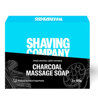 Savon de Marseille Personnalisé au Charbon pour Hommes : Nettoie et Exfolie la Saleté et l'Huile – Barre de Massage