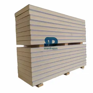 Soardragon Energy Saving 50 ~ 250MM Grueso PIR Freezer Room Sandwich Panel para uso en almacén logístico