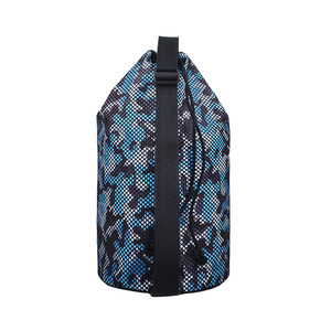 Sac à dos en polyester de marque personnalisée imprimé par sublimation bleue personnalisé sac à dos de sport à cordon de basket-ball avec maille - Product Image 1