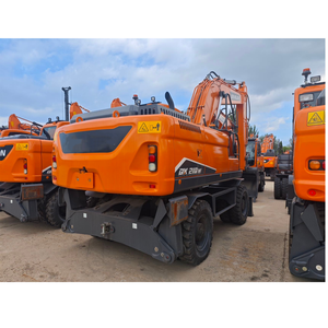 Doosan DEVELON DX210W |   126,5 kW & 20,24 tonnes & godet de 0,86 m³ |   Excavatrice sur pneus neuve de haute qualité, excavatrice hydraulique - Product Image 1