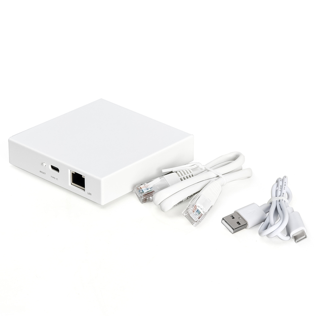 Tuya Smart Gateway Hub Zigbee 3.0 for Home Assistant & Smart Life Supports up to 200 Devices 30m Range Chayo