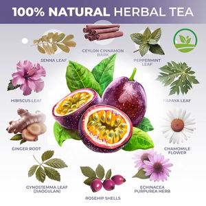 Nova Chegada ried Kumquat & Maracujá Mel Emagrecimento Chá Cristal Açúcar Ensacado Chá Saúde - Product Image 3