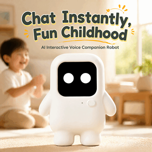 AI Smart Robot ABS Material <b>Battery</b> <b>Operated</b> Minimalist CE Certified Voice Chat Interaction Wholesale [Ultra-Fast 4G & Wi-Fi - Product Image 4