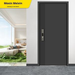 आधुनिक ई स्टील सुरक्षा दरवाजा इंटीरियर अपार्टमेंट के लिए फिंगरप्रिंट लॉक के साथ सिंगल डोर एंट्री हाई सिक्योरिटी मॉडल XGM-DZ - Product Image 2