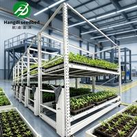 Promotion : Grand rack de culture vertical modulaire commercial, unité d'étagères de culture multi-étages pour légumes, herbes et fleurs