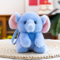 Jouets Songshan – Adorables mini porte-clés en peluche douce et moelleuse, animaux en peluche Kawaii, breloques de sac, poupées mouton, lapin, ours rouge