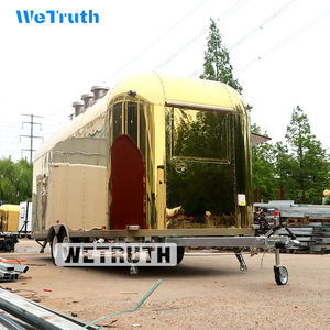 WeTruth-Remorque mobile en acier inoxydable pour barbecue Hotdog, camion <span class=keywords><strong>de</strong></span> restauration rapide en Thaïlande pour servir <span class=keywords><strong>de</strong></span> la crème glacée - Product Image 3
