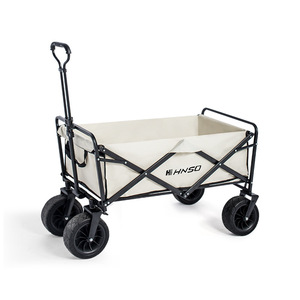 HNSO Outdoor Camping Cart 4 Wheel <b>Foldable</b> Portable Storage <b>Trolley</b> For Picnic And Travel - Product Image 5