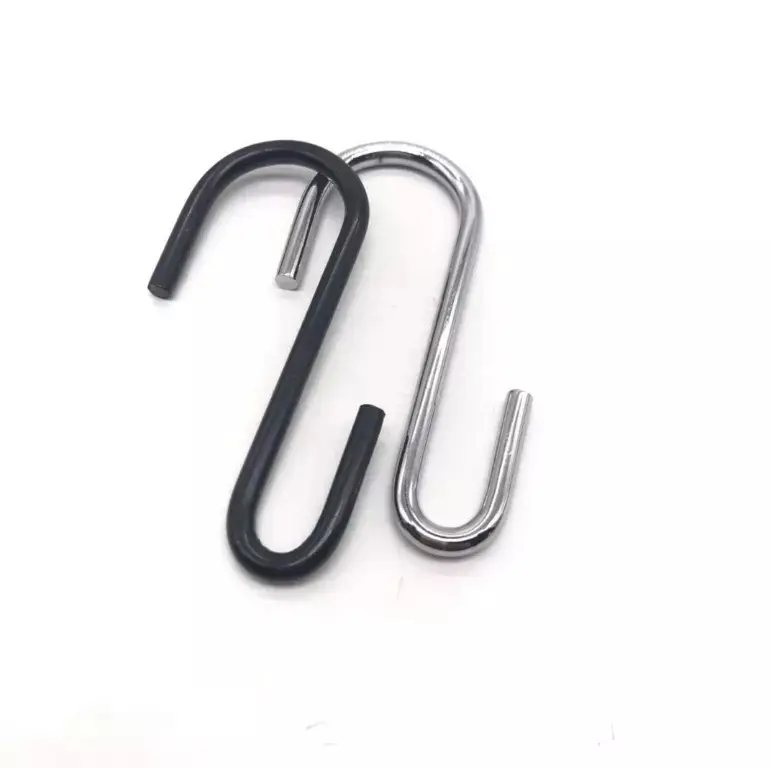 Factory Customized Zinc Plated Stainless Carbon Steel Brass Open Eye S Hooks for Hanging