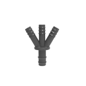 Riego PE Goteo Tubo 4way 16mm OEM Y Estilo Barb <span class=keywords><strong>Tee</strong></span> Connect - Product Image 1