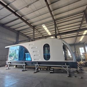 Capsule de vie flottante en aluminium à vendre – Unité préfabriquée moderne pour l'hébergement touristique extérieur - Product Image 2