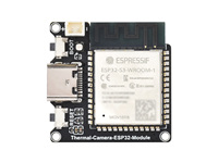 Kamera Thermal-45 ESP32 Waveshare 80*62 Piksel Modul Pencitraan Termal Inframerah Versi Konvensional 45 Sudut Bidang Pandang A964