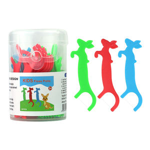 36 Palillos Dentales para Niños con Sabor a Chicle, en Forma de Canguro, Coloridos, para el Cuidado Dental - Product Image 3