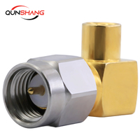 Conector Coaxial Semirrígido SMA-JWB 3G 141 DC-12G con Inserto de Rosca de Acero Inoxidable para Soldadura, 3 Cables para Comunicaciones de RF