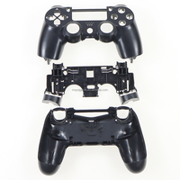 Boîtier complet noir DIY de haute qualité pour manette PS4 3.0, coque de protection complète pour PS4 JDS-030 JDM 030, accessoire