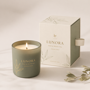 Caja <span class=keywords><strong>de</strong></span> Regalo Rígida para Velas con Impresión Personalizada, Caja <span class=keywords><strong>de</strong></span> Empaque Premium para Velas Aromáticas con Inserto <span class=keywords><strong>de</strong></span> Espuma para Decoración del Hogar - Product Image 2