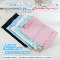 Porte-documents pliable A4, bloc-notes portable pour étudiants, porte-documents de bureau personnalisable