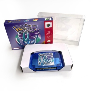 Blue Crystal Red Silver Yellow Green Gold Version with Tray Box <b>Game</b> Cartridge for N64 - Product Image 6