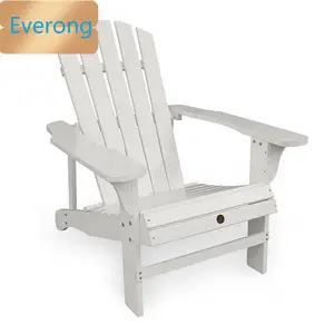 Ngoài trời Vườn Patio công viên bãi biển cổ điển sơn khu nghỉ mát giải trí phòng chờ gỗ adirondack ghế