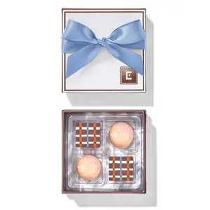 Ruban multi-formes Desserts Bonbons Boîtes de luxe Emballage de biscuits personnalisé Chocolat Boîte de bonbons de mariage