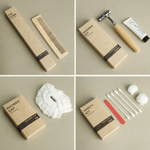 artículos de <span class=keywords><strong>hotel</strong></span> eco bambú 5 estrellas lujo personalizado desechable set de baño para hoteles - Product Image 4