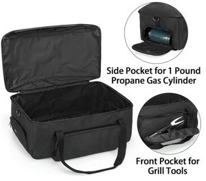 Échantillon gratuit : Housse de protection pour barbecue extérieur, sac de transport portable pour barbecue, accessoires de barbecue, sacs de voyage pour gril et plancha, camping et barbecue - Product Image 3