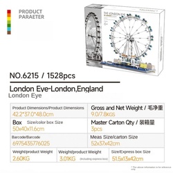 6215 Royaume-Uni London Eye [1528 pièces]