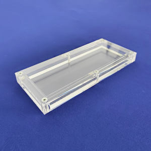 Magnético Clear Acrílico Moeda Display Quadro Acrílico <span class=keywords><strong>Banknote</strong></span> Transparente Lucite Ticket Display Frame - Product Image 4