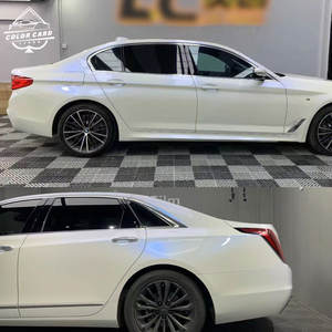 <span class=keywords><strong>Pellicola</strong></span> Adesiva per Auto in PVC Lucido 152x18 PET, Cambia da Bianco a Blu, Anti-Pioggia - Product Image 5