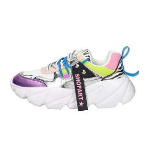 Scarpe da ginnastica Shop Art Donna SASS250253 Bianco Rosa Chunky - Product Image 1