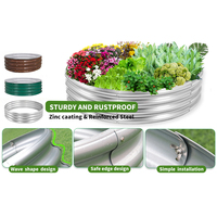 Meilleur bac à plantes modulaire haut et spacieux, facile à utiliser à la maison, kit de jardinage en métal galvanisé pour légumes et fleurs