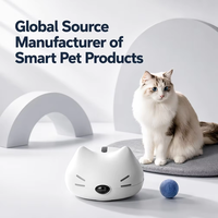 ChongxinIOT 10% de Descuento en Artículos para Mascotas, Juguetes para Mascotas, Juguete Interactivo para Gatos, Cola Retráctil, Movimiento Aleatorio Irregular, Instinto de Caza