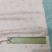 Doublure en sergé de petites fleurs imprimées de style jardin Tissu en coton pur fait à la main Tissu floral Diy