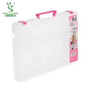 Organizador de herramientas de utilidad de plástico personalizado para la escuela, <span class=keywords><strong>estuche</strong></span> de papelería para pintura, caja de papelería para estudiantes, molde - Product Image 6