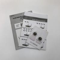 Impresión de Folletos Corporativos Multilingües de Seguridad Vertical Personalizados, Impresión Digital a Color con Logotipo Personalizado en Papel y Cartón