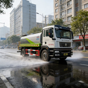 Nouveau Camion-citerne à eau potable diesel manuel SINOTRUK 4x2 de 10 000 litres, 10 roues, pour l'approvisionnement municipal, Prix usine 2026 - Product Image 4