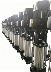Pompe à eau verticale haute pression en acier inoxydable, longue durée de vie et joint d'étanchéité inclus - Product Image 5