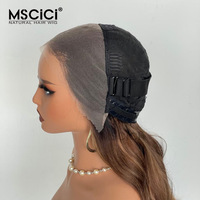 Perruque Lace Front HD Transparente 13x4 en Cheveux Humains Vietnamiens Bruts, Ondulée, Couleur Marron, Nœuds Décolorés, 100% Cheveux Humains, Qualité Usine