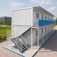Maison modulaire préfabriquée de luxe à 3 étages en acier léger de 10, 20, 30 et 40 pieds – Description du produit