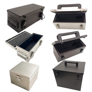 Caja de Almacenamiento de Baterías a Prueba de Explosiones, Personalizada OEM, Impermeable, Ignífuga, Portátil, con Cerradura, Metálica, para Baterías de Litio - Product Image 2