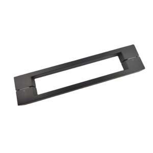 Tubo cuadrado en forma de <span class=keywords><strong>U</strong></span> Pies rectangulares grandes manijas modernas para puerta de vidrio al por mayor manija de puerta de vidrio acero inoxidable 304 - Product Image 1