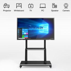 Pantalla Plana Interactiva INGSCREEN de 86 Pulgadas con Formato Grande y Sistema Operativo Dual, con Función de <span class=keywords><strong>Compartir</strong></span> Pantalla Inalámbrica, Sin Necesidad de Proyector, para Oficina Moderna - Product Image 5