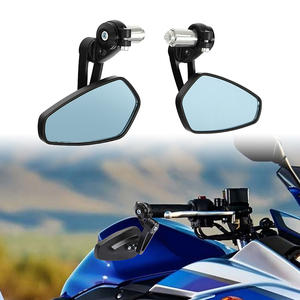 Rétroviseurs <span class=keywords><strong>de</strong></span> <span class=keywords><strong>guidon</strong></span> 7/8 pouces pour moto Honda <span class=keywords><strong>Yamaha</strong></span> Suzuki Kawasaki BMW, rétroviseur latéral XF1108113-B - Product Image 2