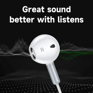 Android Telefonlar için Kulaklıklar Tip-C Kablolu Müzik Kulaklıkları Dahili Uzaktan Kumanda Aktif Gürültü Engelleme IPX-4 Su Geçirmez - Product Image 2