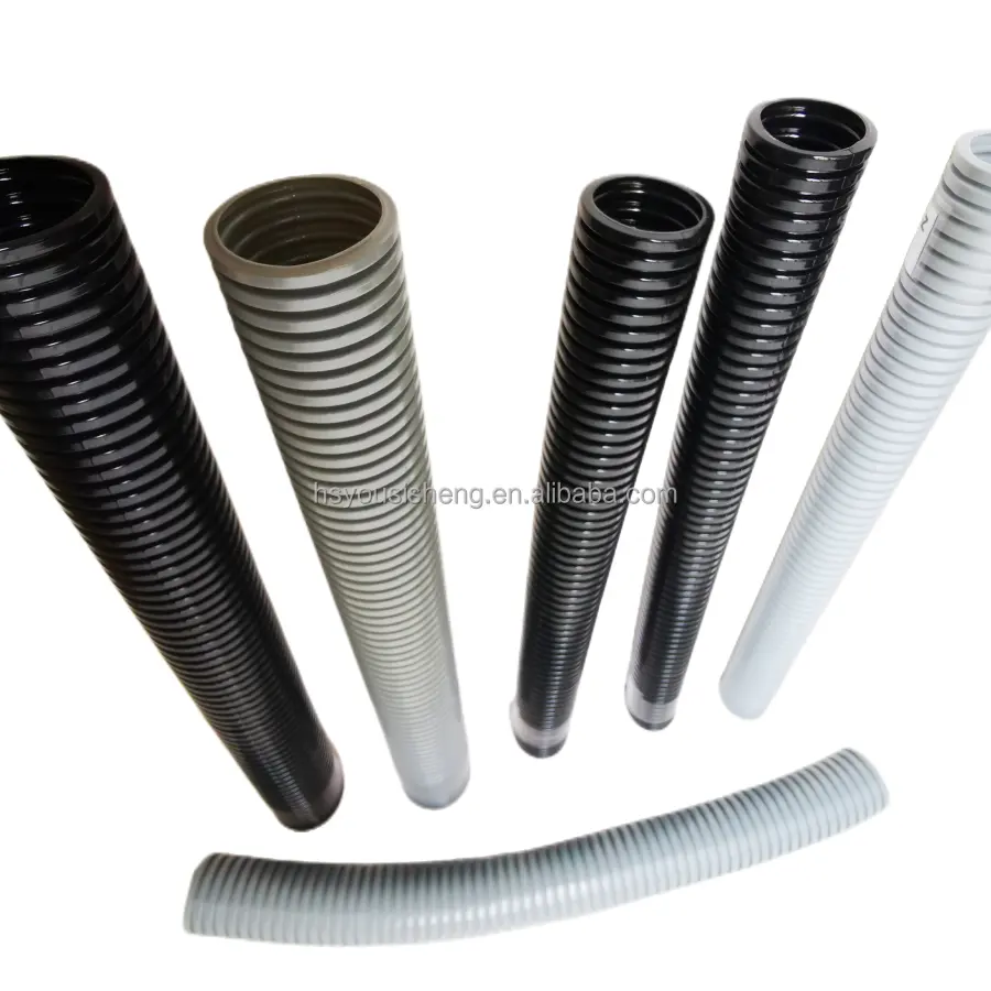 YSS fabbrica basso cavo moq tubo di protezione tubo elettrico in plastica flessibile condotto ondulato flessibile