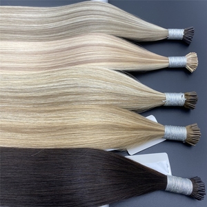 Estensioni di Capelli Umani Vergini Europei 100% Naturali, Pronte per la Spedizione, Doppio Filamento, Cuticola Intatta, Estensioni I-tip - Product Image 4