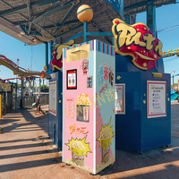 Distributeur automatique de pop-corn 2026 avec système de cuisson automatique / Kiosque à snacks 24h sans personnel pour centre commercial / centre de divertissement