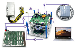 Dispositivo universal de prueba de chips para la detección de fallas en placas de hashboard, kit de mantenimiento - Product Image 3
